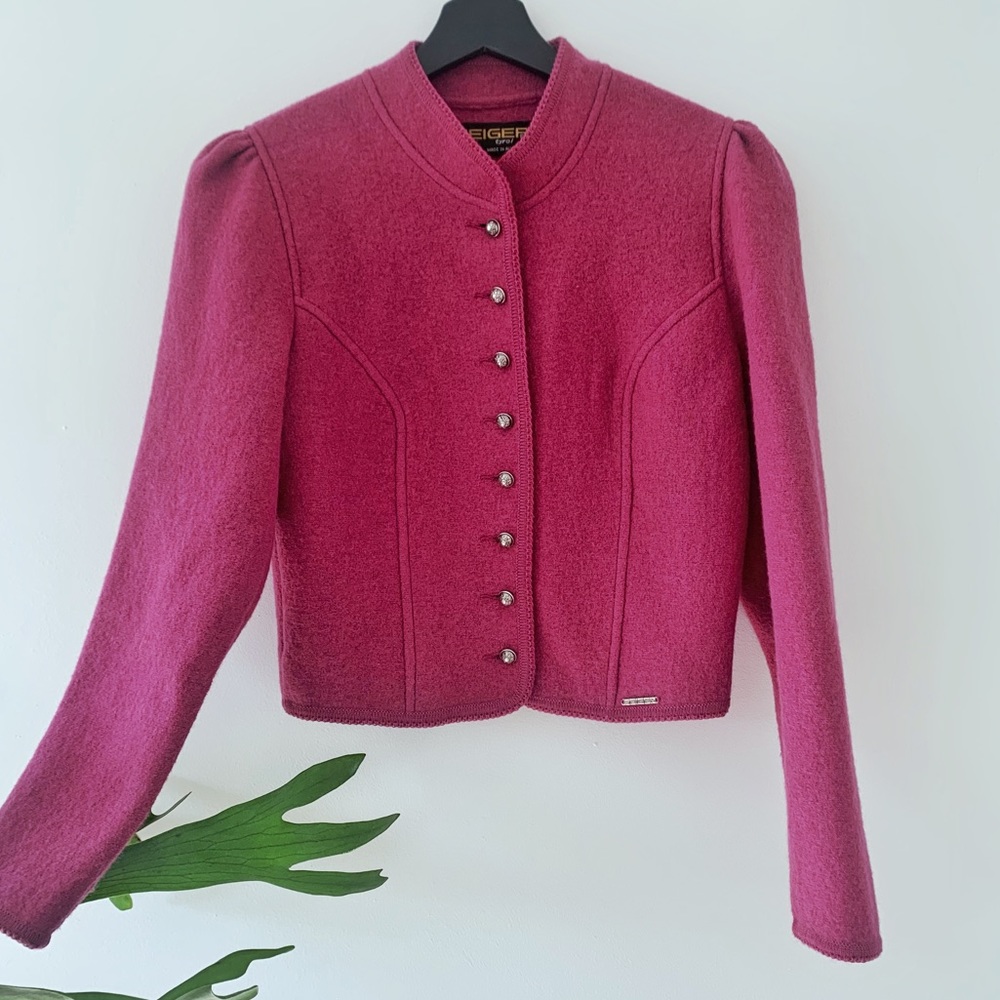 Geiger | Wool Cropped Jacket